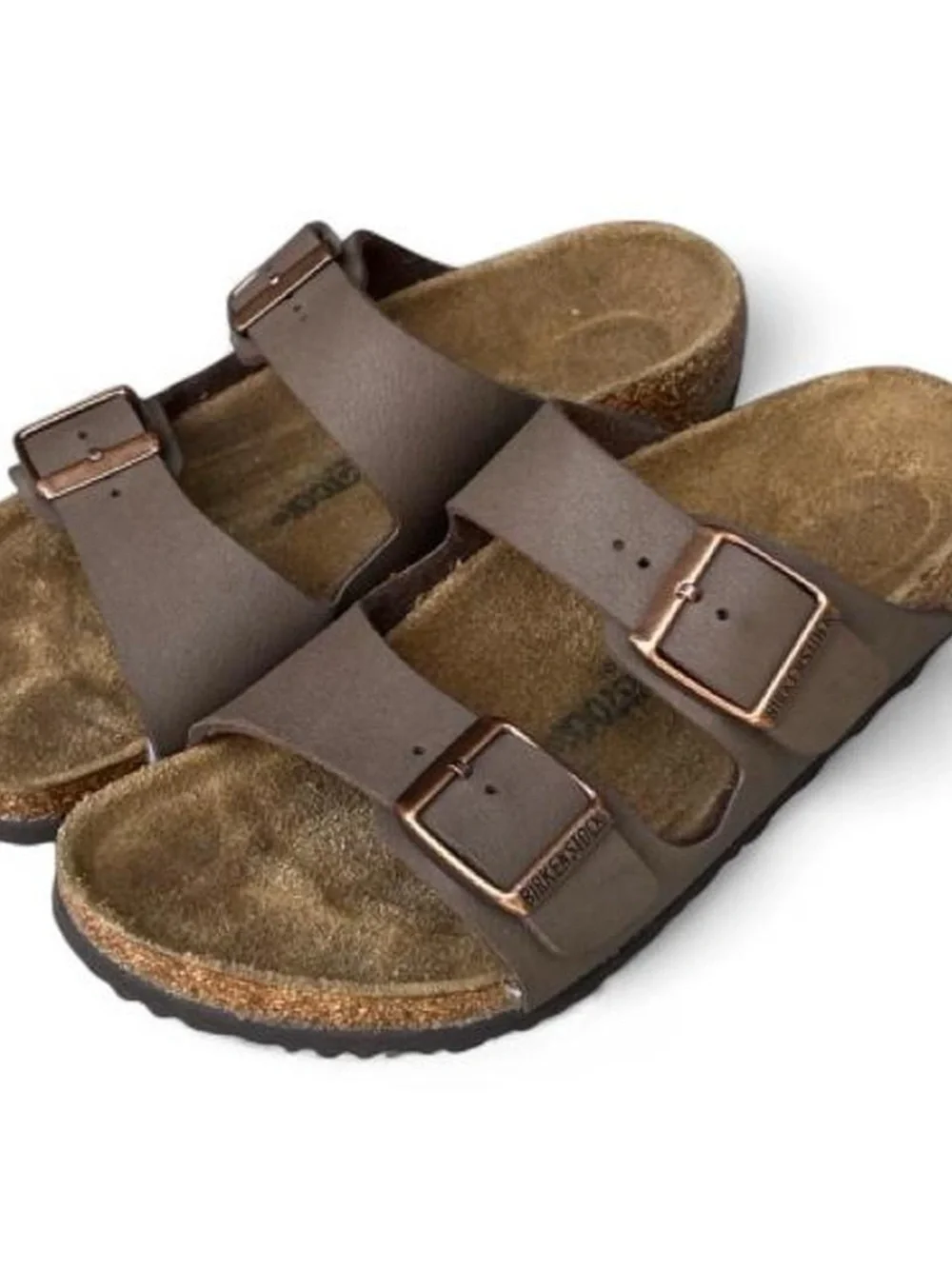 Birkenstock Kids Brown Double-Buckle Sandals